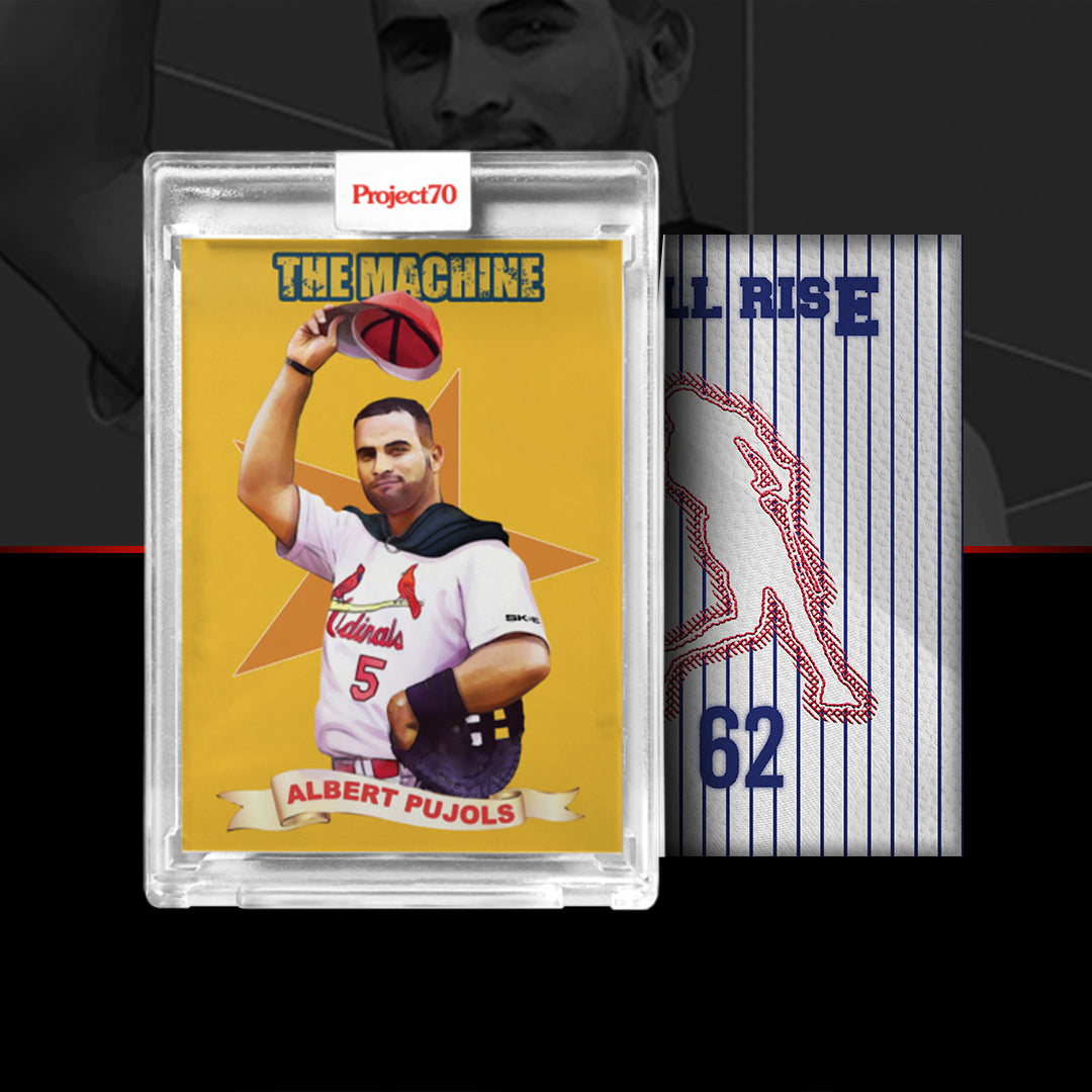 Albert Pujols THE MACHINE (Rage Against) Topps x DJ Skee Project