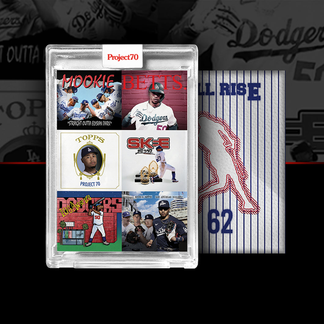 Topps Mookie Betts x NWA/Dre/Snoop/Cube/Game/Kendrick x DJ Skee P70+FREE 62 CARD