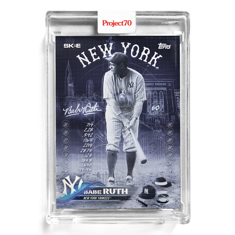 Topps Project 70 - 2018 Babe Ruth by DJ Skee